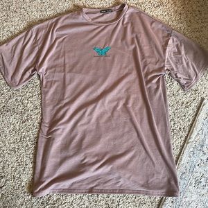 oversized butterfly t shirt